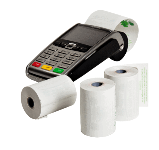 A&G Thermal Paper Roll & Thermal Receipt Paper Roll POS 57x40mm 15m 48gsm - 10pcs