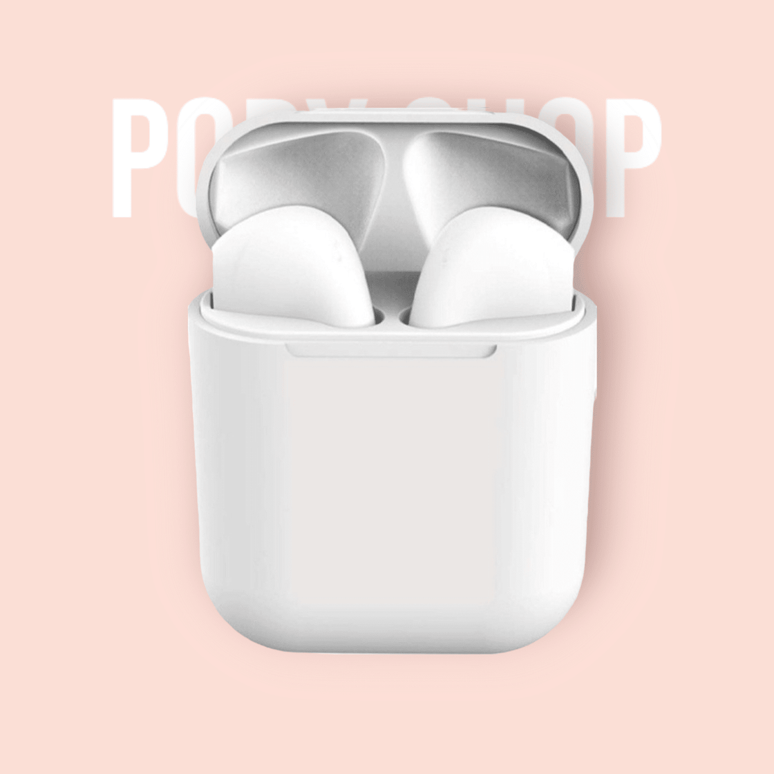 inPods 12 Earbud Bluetooth Handsfree Sweatproof Headphones white 