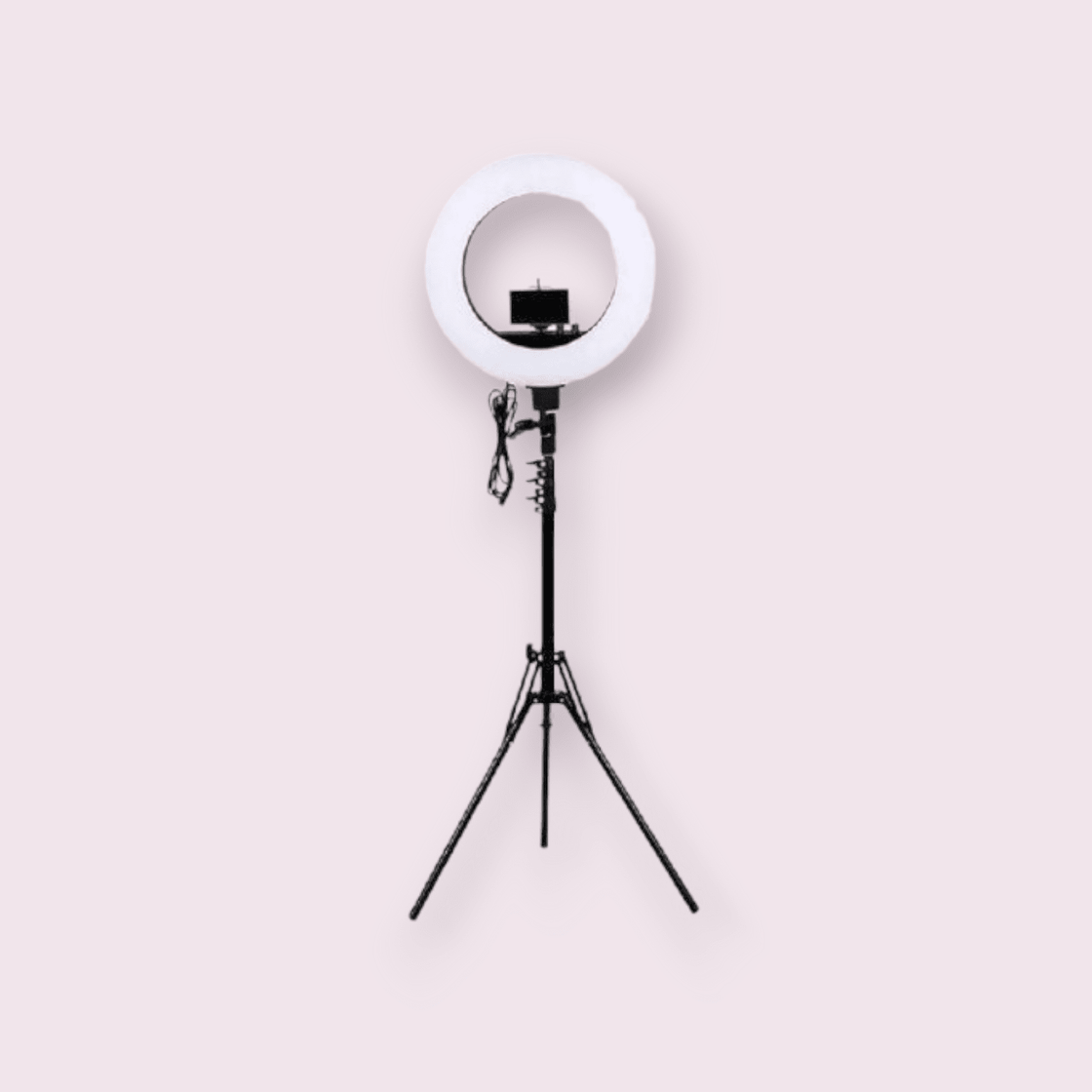 LED Selfie Ring Light With Tripod Stand And Mobile Phone Holder Stand 