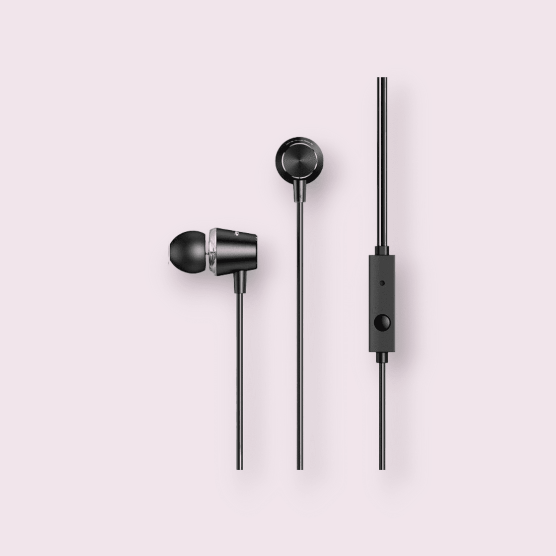 Awei PC-2 In-ear Handsfree with 3.5mm Plug Black 