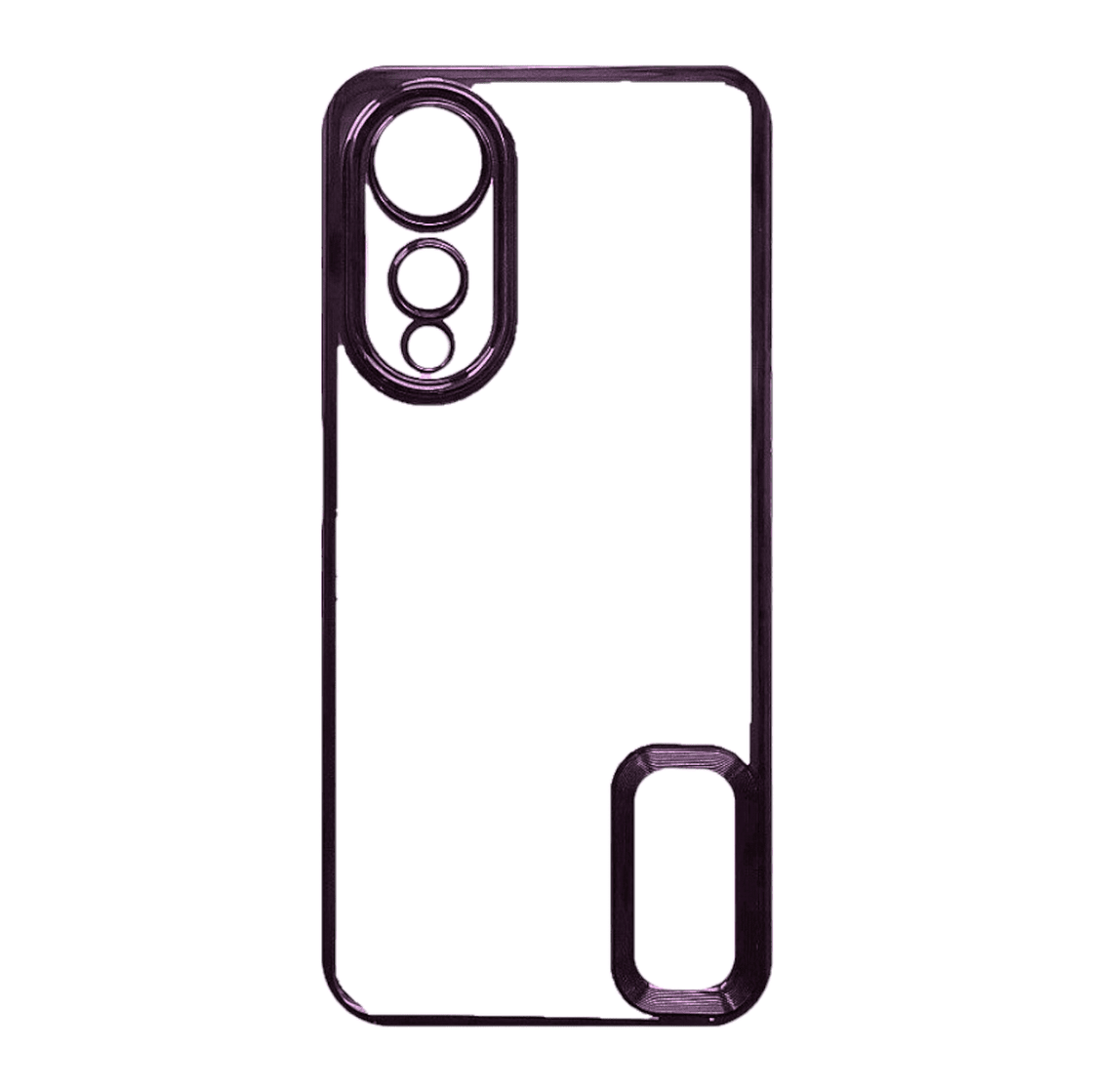 Premium Electroplating Frame Cover for Oppo A98 5G / F23 5G / A1 5G