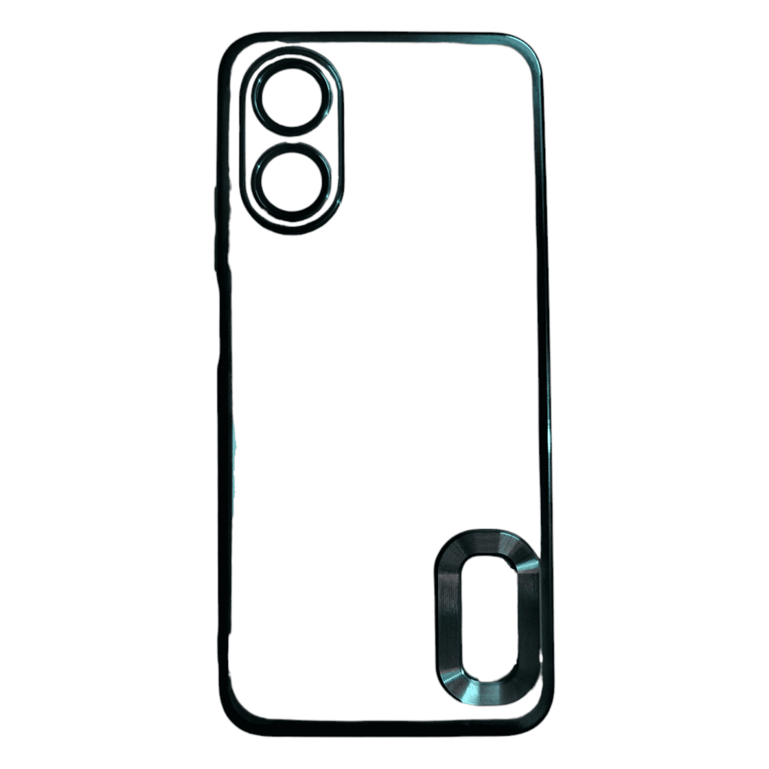 Premium Electroplating Frame Cover for Oppo A78 / A58 A58X Blue 