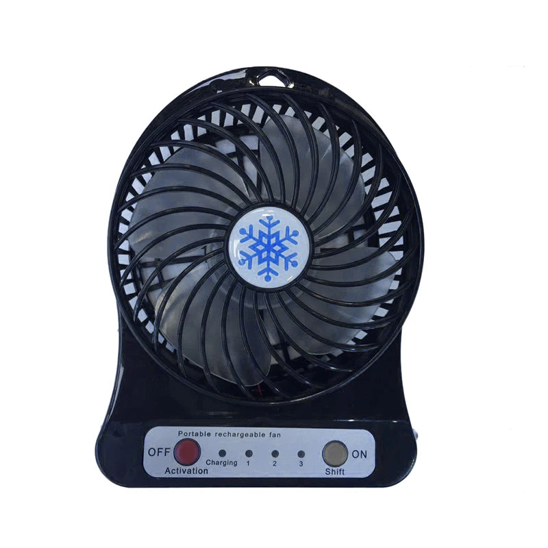 Portable Mini USB Fan - Black