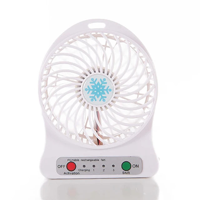 Portable Mini USB Fan - White