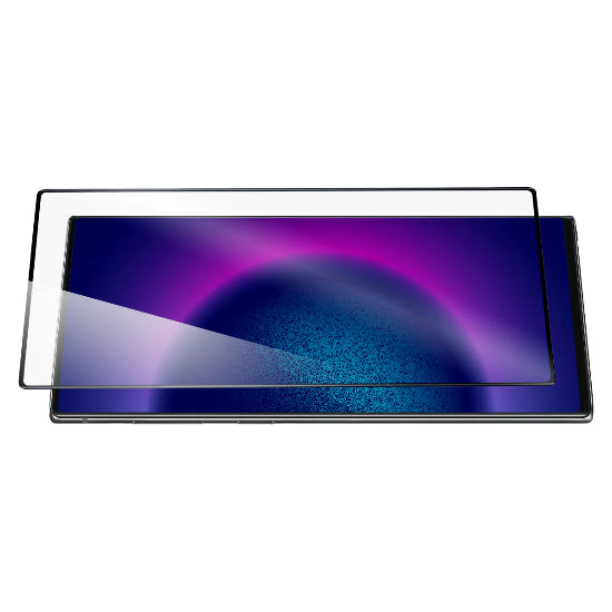 screen protector Tempered Glass For Sam-Galaxy S25 Ultra 5G Full coverage Full Frame Full Glue Round Black