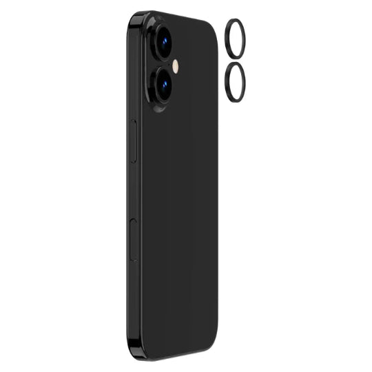 Camera Lens Protector Tempered Glass For Iphone 17 (Black)