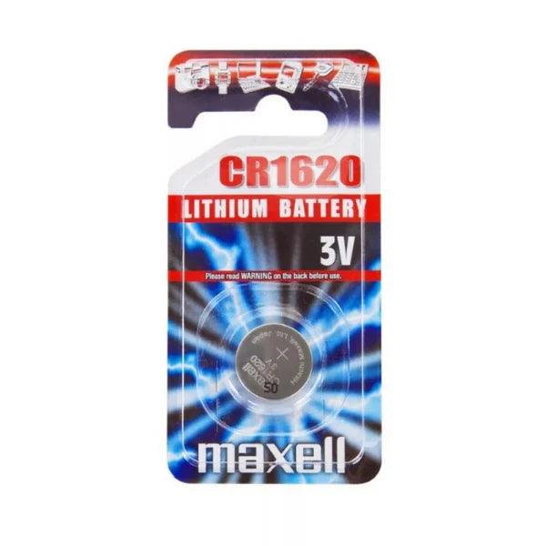 MAXELL Lithium Coin Cells Battery CR1620 3V (1PCS)