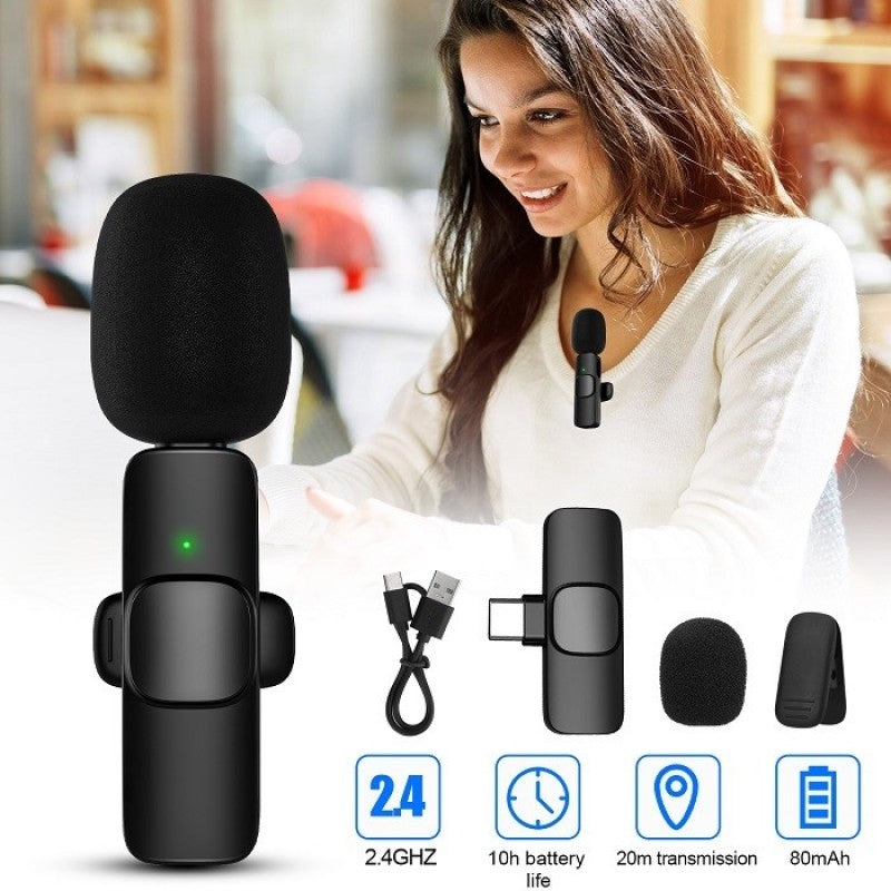 K9 Wireless Microphone USB Type C