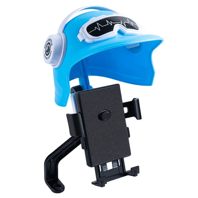 Helmet Mount Motorcycle Phone Holder, E-bike, and Electric Scooter (HT-513)