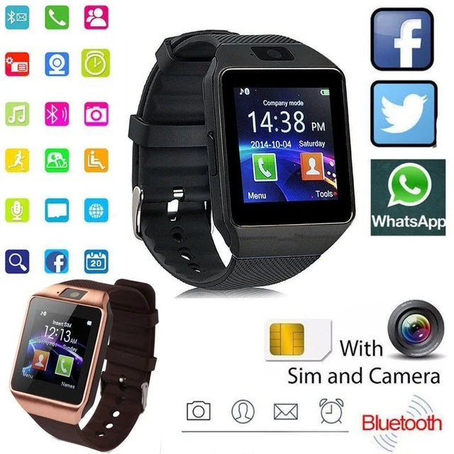 DZ09 Bluetooth Smartwatch with SIM Card