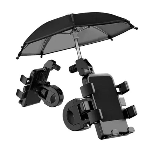 Motorcycle / Bike Mobile Phone Holder With Umbrella 2 IN 1 S505