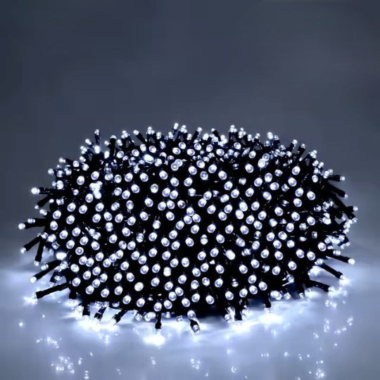 Christmas Led Light 300 LED Green Wire 30M Cabel String Lights (White)