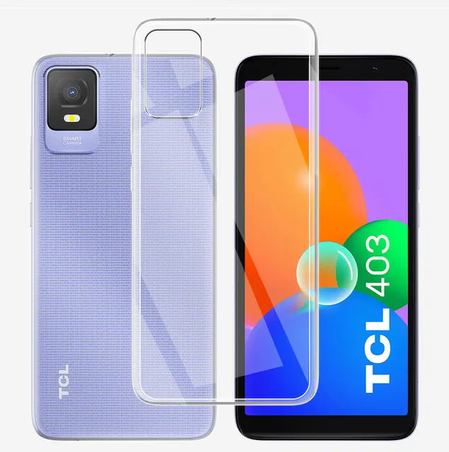 Silicone Case For TCL 403 / 431D Clear