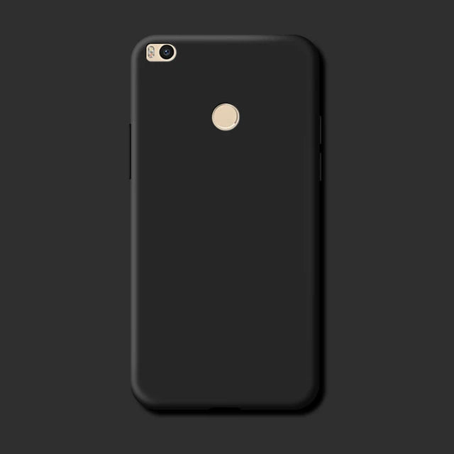 Silicone Cover For Xiaomi Max 2 Black