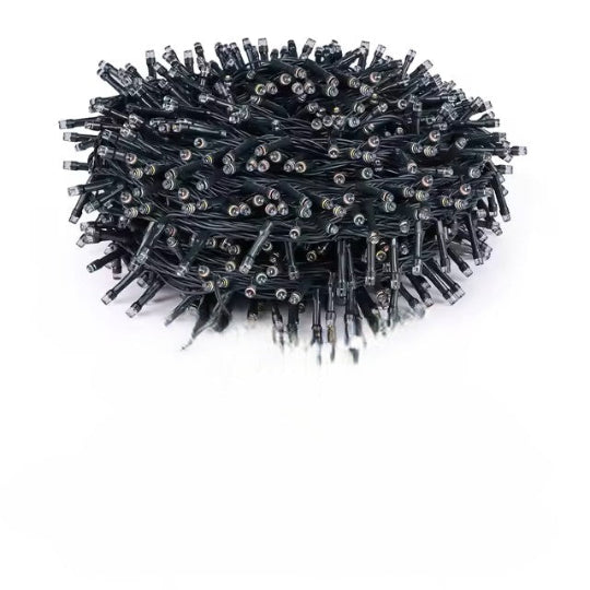 Christmas Led Light 300 LED Green Wire 30M Cabel String Lights (White)