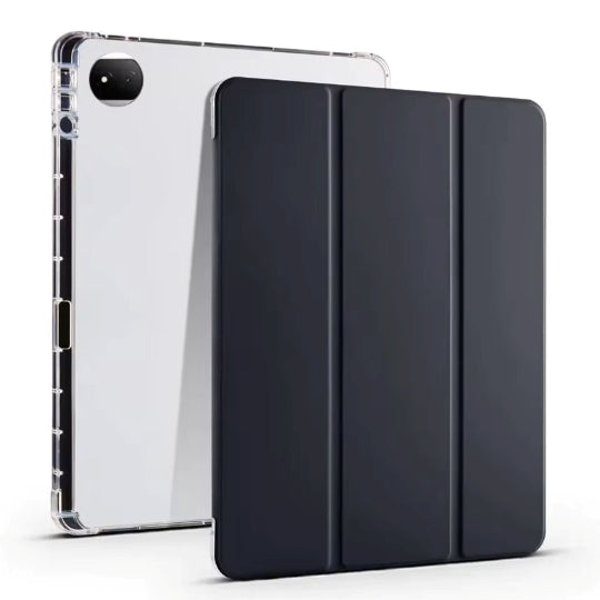 Smart Tri-fold Flip Cover Case For Huawei Honor Pad 10 (12.1 Inch) Black