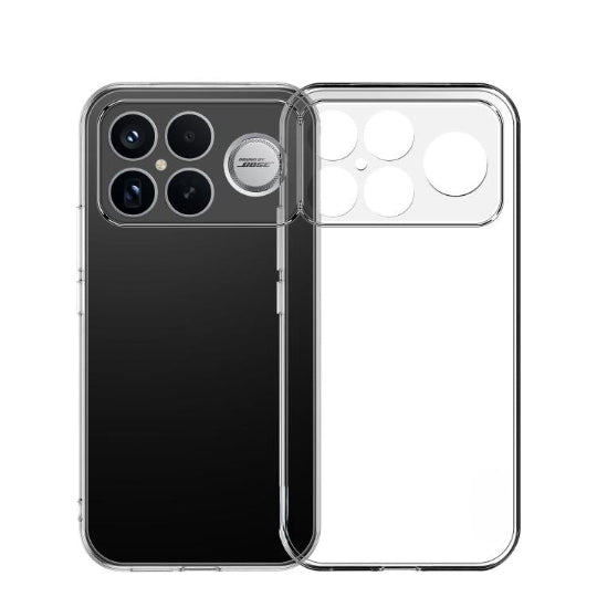 Pinzhisheng Transparent Silicone Case for Xiaomi Poco F8 Ultra / Redmi K90 Pro Max 5G