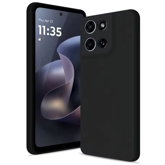 Cookover Silicone Back Case for Motorola Edge 70 Black