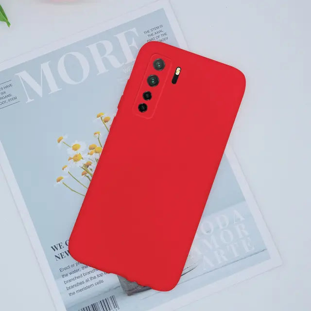 Silicone Cover For Huawei P40 Lite 5G / Nova 7SE