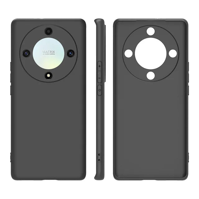 Premium Silicone Case for Honor X9A Black 