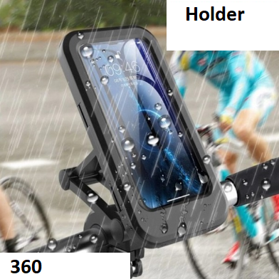 360 All Inclusive Waterproof Case Bicycle Phone Holder