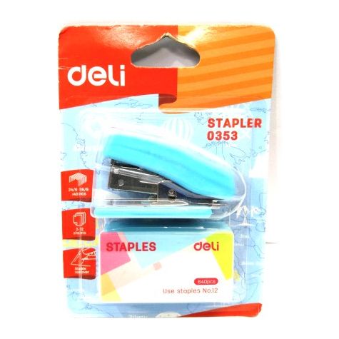 Deli Mini Stapler & Pin Size 24/6 E0353