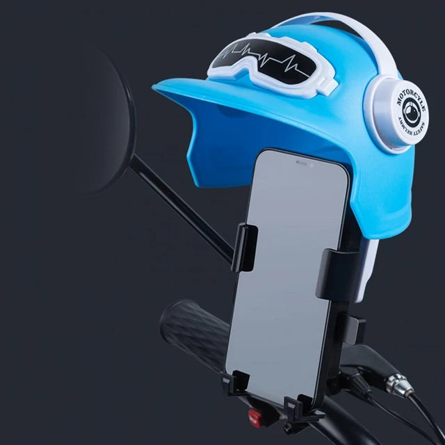 Helmet Mount Motorcycle Phone Holder, E-bike, and Electric Scooter (HT-513)