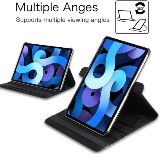 Smart Book Case 360° Rotating Case for ipad A16 11th Gen, 11" 2025 / ipad 10.9"10th Gen,2022 Black