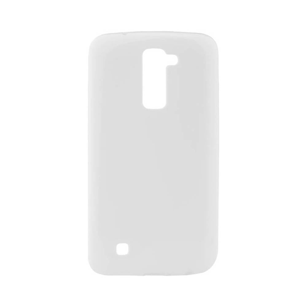 Silicone Cover For LG K8 Clear White