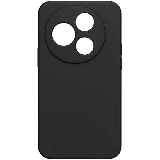 TPU Premium Silicone Back Cover Case For TCL 60 SE T517H (Black)