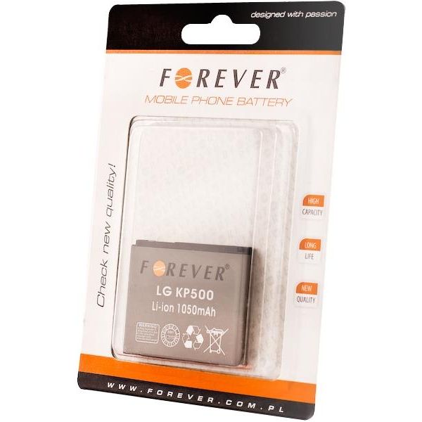 Replacement Forever Battery For LG KP500