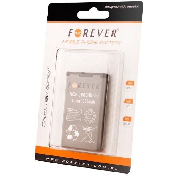 Replacement Forever Battery For Nokia 5800 / 5228 C3