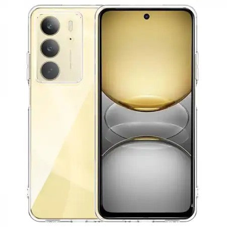 Case Silicone Back Cover For Realme C75 4G / Realme 14x 5G / Realme V60 Pro 5G / Realme C75x (Clear)