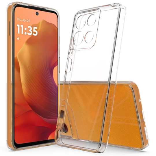 Oba Transparent silicone back for Motorola Moto G15