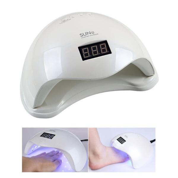 UV / LED SUN Five Nail Lamp Sunshine Nails Comfortable Professional Nail Lamp 48W 225mmx105mmx190mm