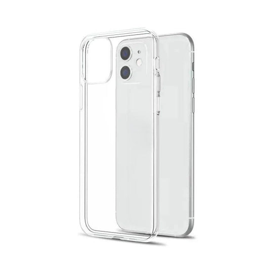 Silicone Back Cover Case For iPhone 11 (Clear)