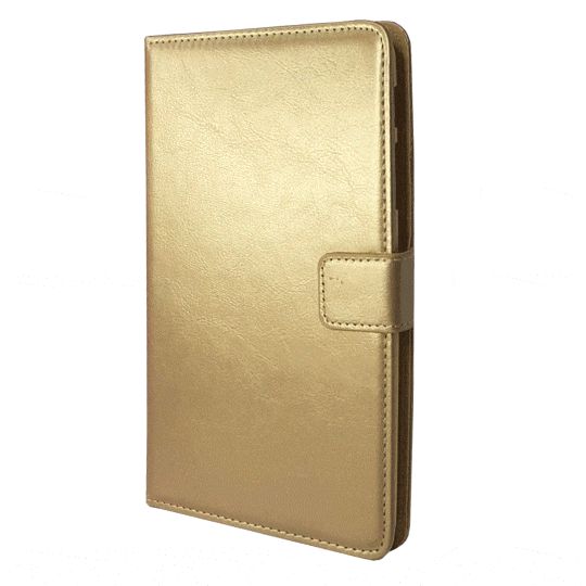 Stand Protective Tablet Book Cover Case for Samsung Galaxy Tab E 9.6" Τ560 / T561) Flip Cover, (Gold)