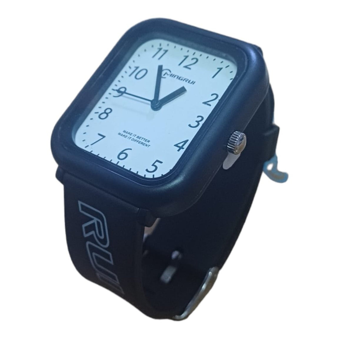 Waterproof Mingrui Hand Watch Quartz Black