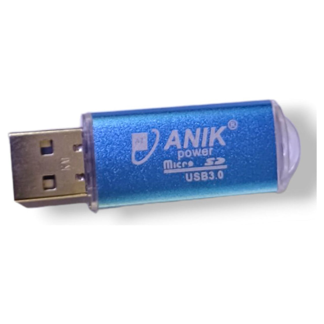 ANIK Power High Speed USB 3.0 MicroSD Card Reader -  Blue