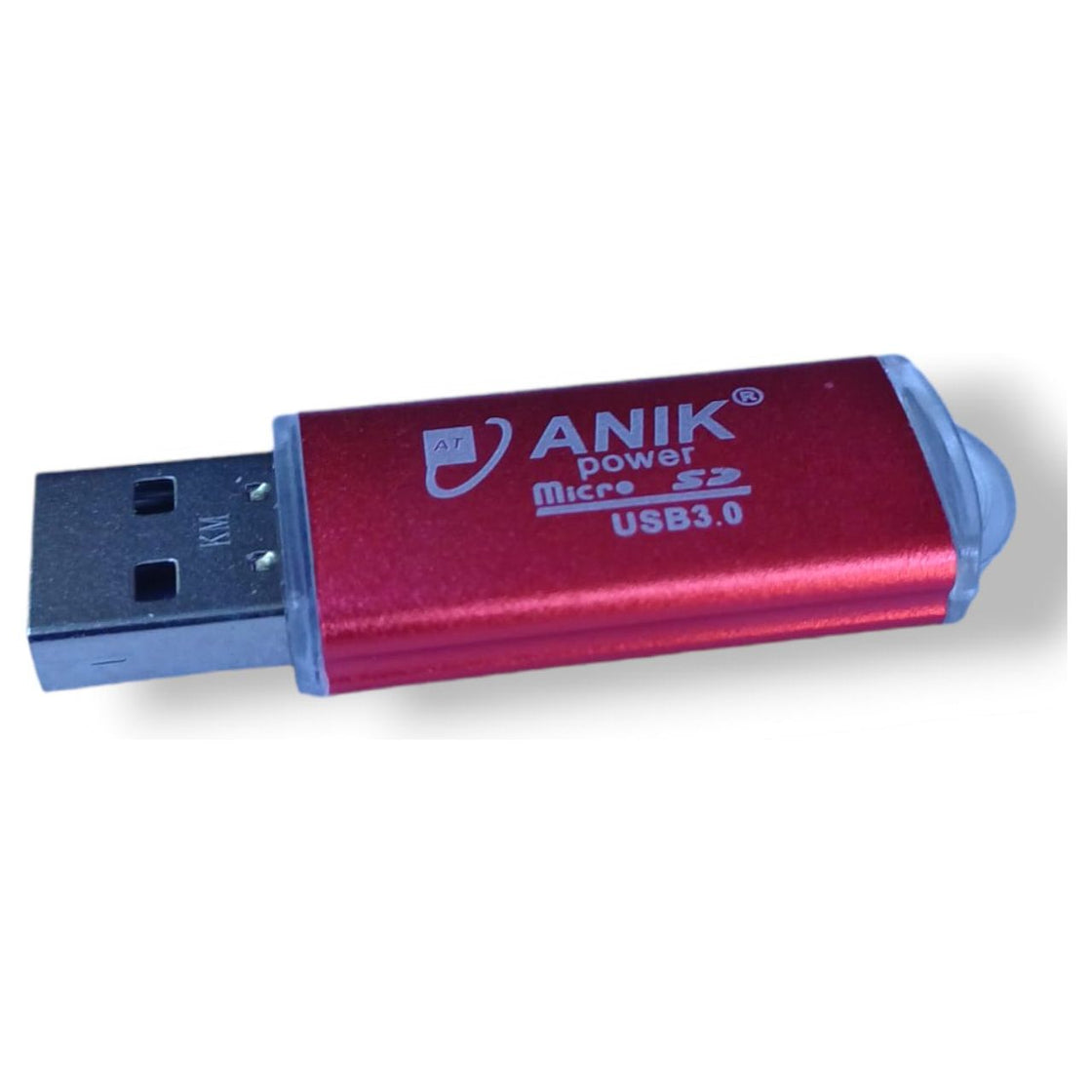 ANIK Power High Speed USB 3.0 MicroSD Card Reader -  Red