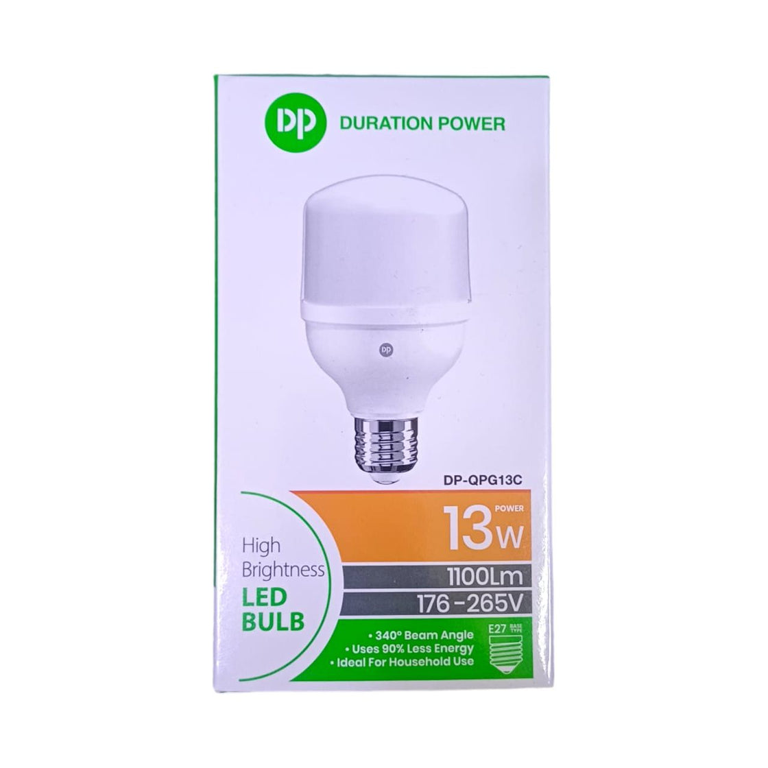 DP, Duration Power High Brightness LED Bulb Dp-QPG13C 13w