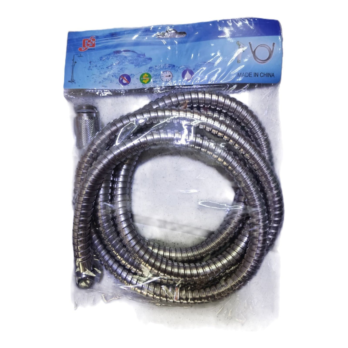 2m Stainless Steel Flexible Shower Head Bathroom Hose Pipe