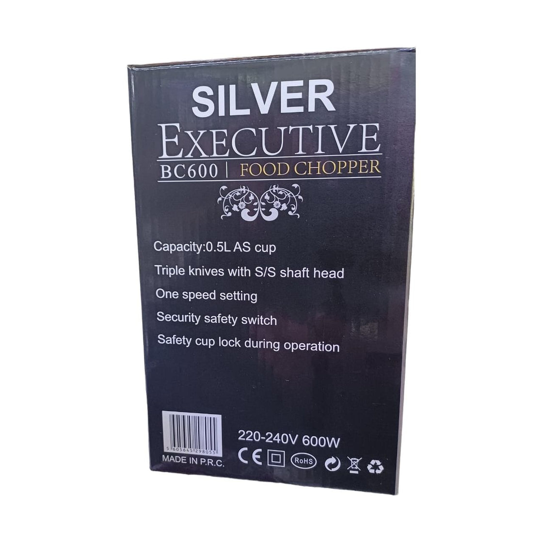 SILVER Executive BC600 Food Chopper