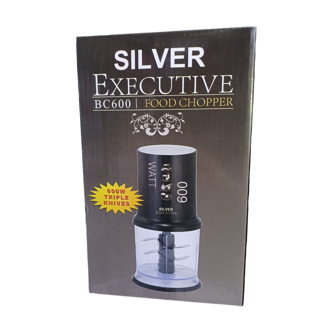 SILVER Executive BC600 Food Chopper