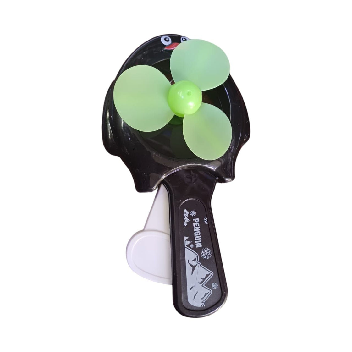 dolphin™ Manual Energy Hand Mini Fan Cute Desgin - Black