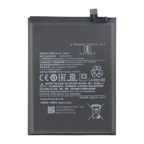 Replacement Battery For BM4Y For Xiaomi Poco F3 Redmi K40 Pro K40 Pro+