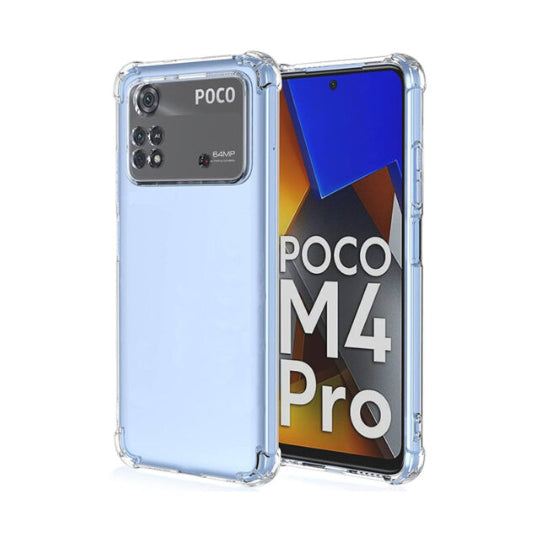 Transparent Silicone Back Case for Xiaomi Poco M4 Pro 4G