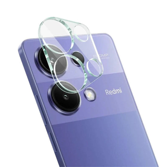 Camera Lens Protector Full Camera Protection Tempered Glass For  Redmi Note 13 4G (Clear)