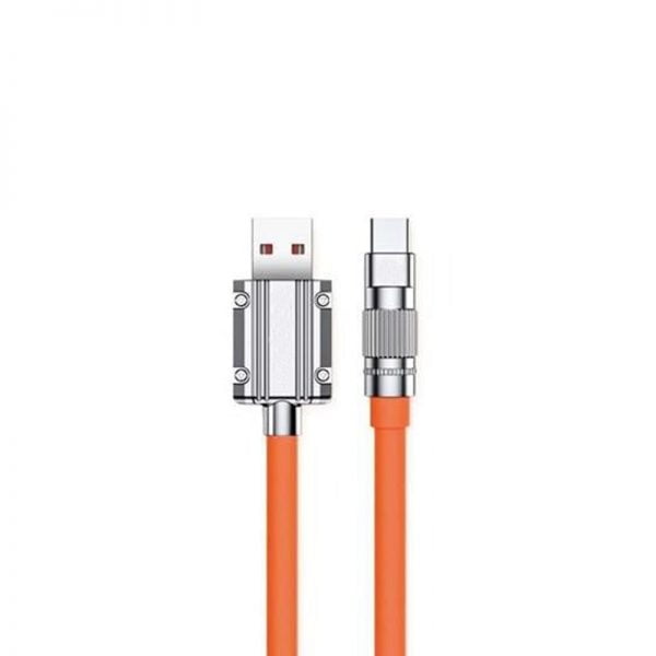 AGC CA-8794 USB-A to Lightning Cable Πορτοκαλί 1m (30502143)