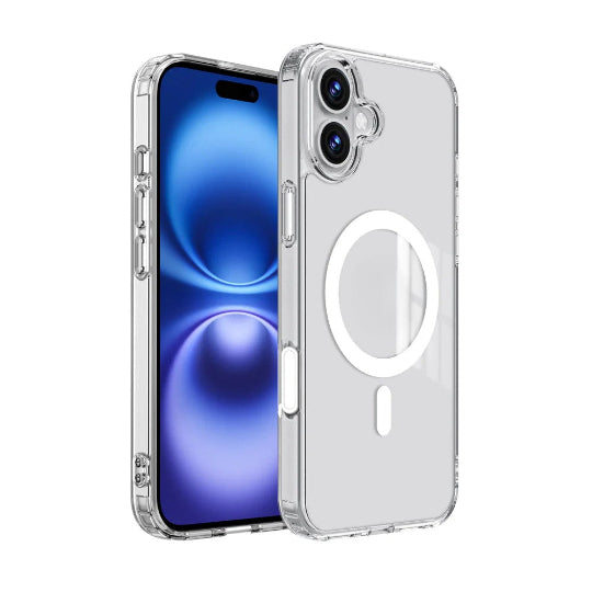 Magsafe Magnatic Wireless Charging Case for Iphone 16 PLUS MagSafe Protective Case Clear (Oem)